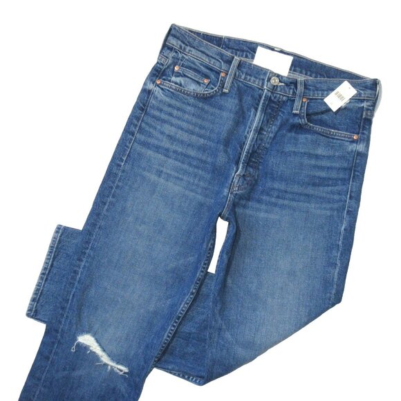 NWT Mother Superior Tomcat in Playing With Scissors High Rise Destroyed Jeans 31 - Picture 6 of 14
